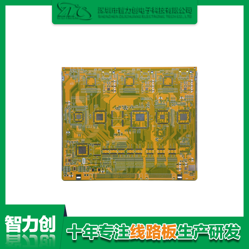 十層通信 PCB 板運用 5G 信號基站轉換模塊（表面沉金處理）.png